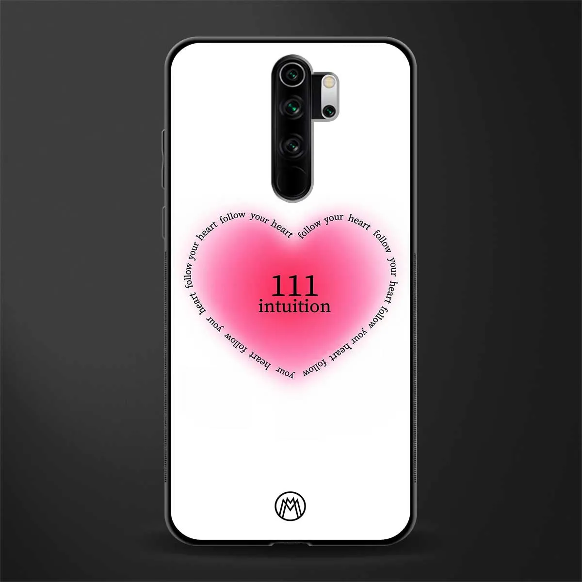 111 Intuition Phone Case for Redmi Note 8 Pro | Glass Case