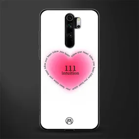 111 Intuition Phone Case for Redmi Note 8 Pro | Glass Case