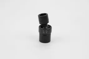 1/2" 3/8" Drive 6 Point Swivel Fractional Impact Socket