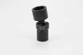 15/16" 1/2" Drive 6 Point Swivel Fractional Impact Socket