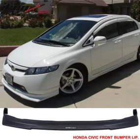 2006-2008 Honda Civic 2Dr HCL Style Front Bumper Lip Spoiler PP