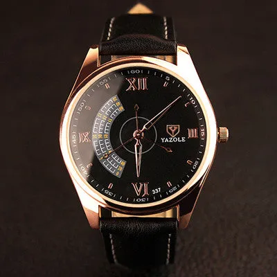 2017 New Luxury Brand Business Watches Men Leather Quartz Clock Men's Military Sports Wrist Watch Relogio Masculino 337