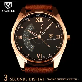 2017 New Luxury Brand Business Watches Men Leather Quartz Clock Men's Military Sports Wrist Watch Relogio Masculino 337