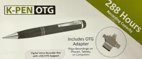 288 HOURS DIGITAL VOICE RECORDER PEN WITH USB/OTG