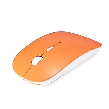 A100 Super Slim Adjustable DPI 2.4GHz Wireless Optical Mouse (Assorted Colors)