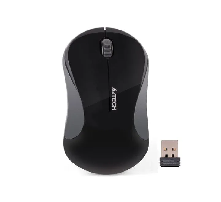 A4Tech G3-270NS Wireless Optical Mouse (Black Gray)