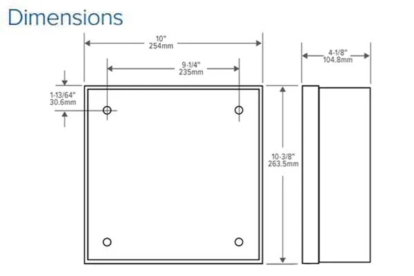 Adams Rite - PS-EXIT  Power Supply - For 3000/8000 Exit Devices w/ Electric and Motorized Latch Retraction (MLR) (LR) - 24 - 28 VDC