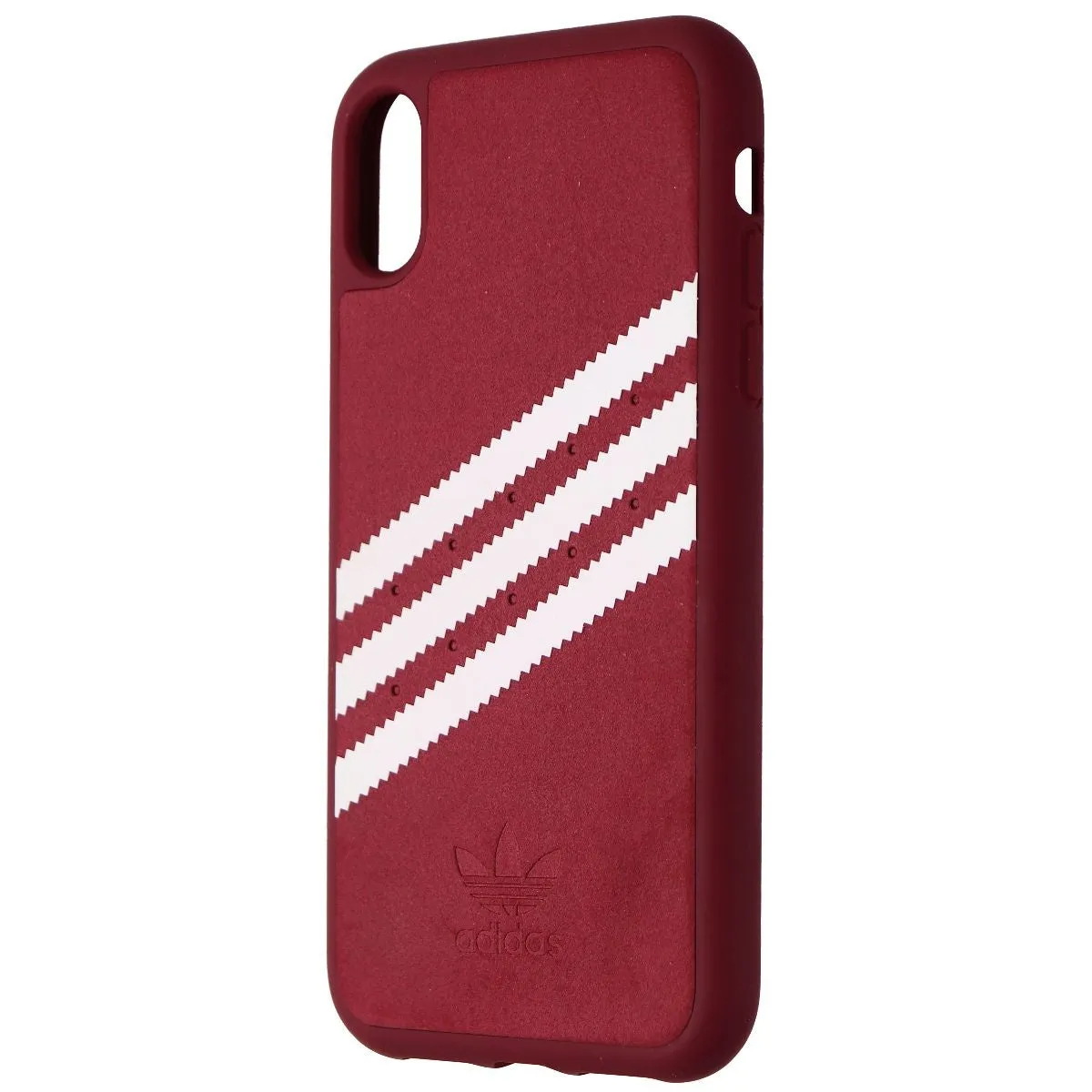 Adidas 3-Stripes Snap Case for Apple iPhone XR - Maroon Red