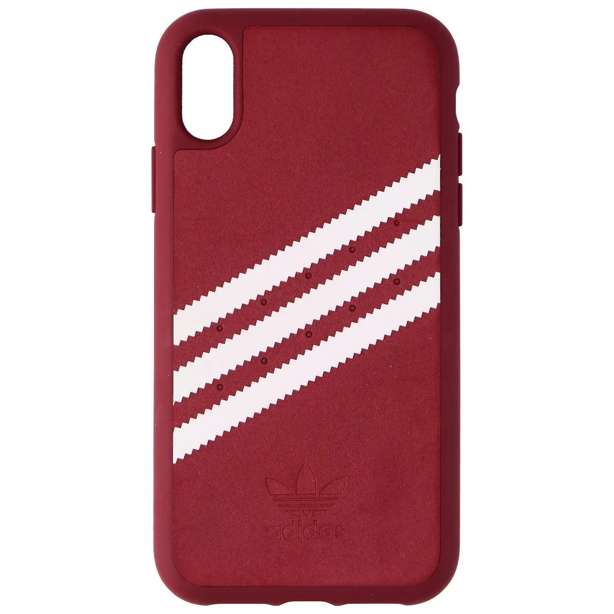 Adidas 3-Stripes Snap Case for Apple iPhone XR - Maroon Red