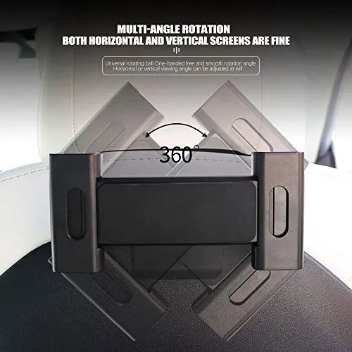 Adjustable Multi-Angle Tablet/iPad/Smartphone Holder Mount for Tesla Model 3 & Model Y