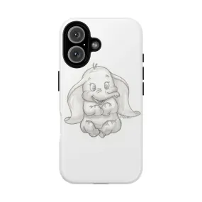 Adorable Dumbo Elephant Magnetic Tough Phone Cases