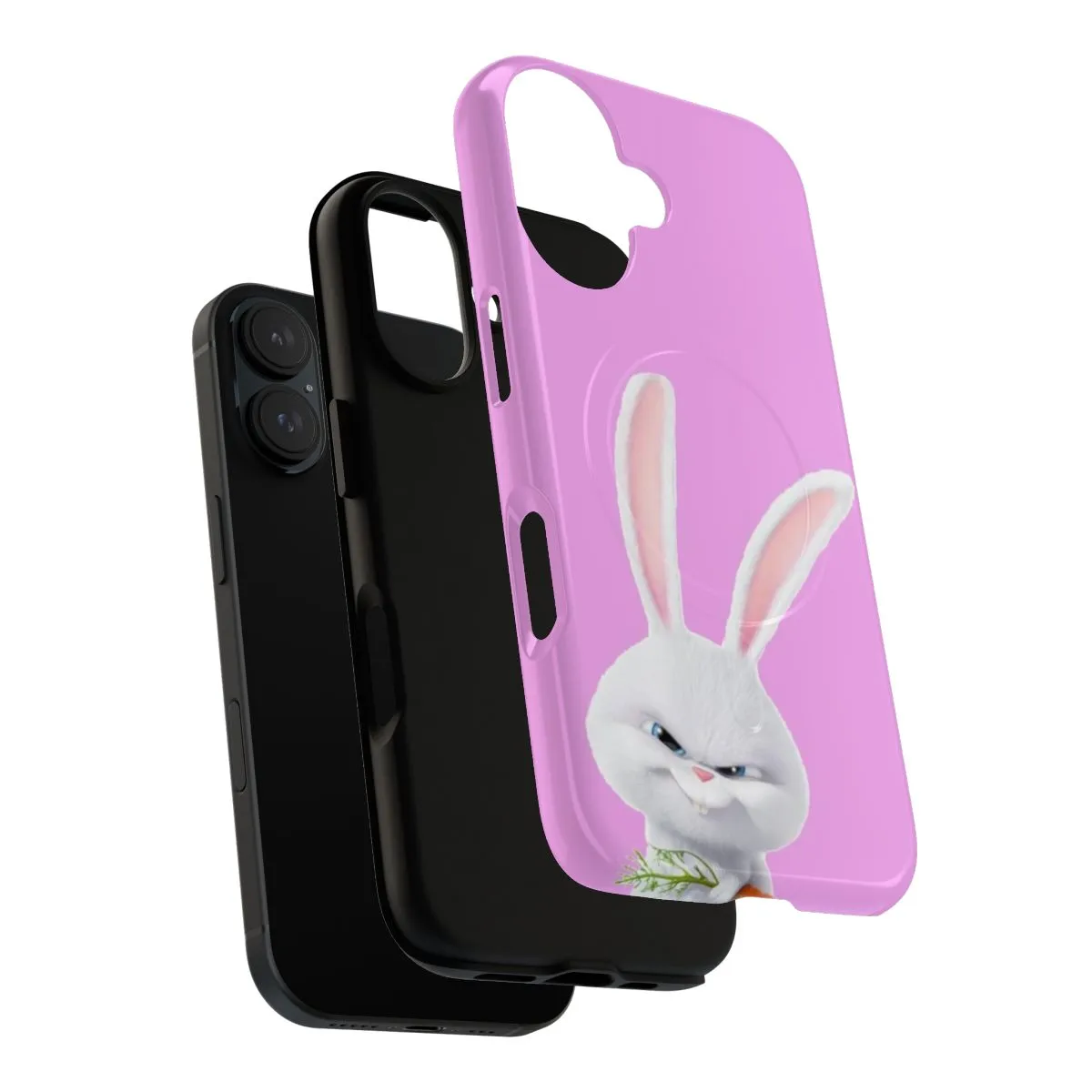 Adorable Snowball-Themed Phone Case for Rabbit & Bunny Lovers