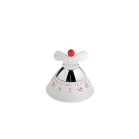 Alessi Kitchen Timer White