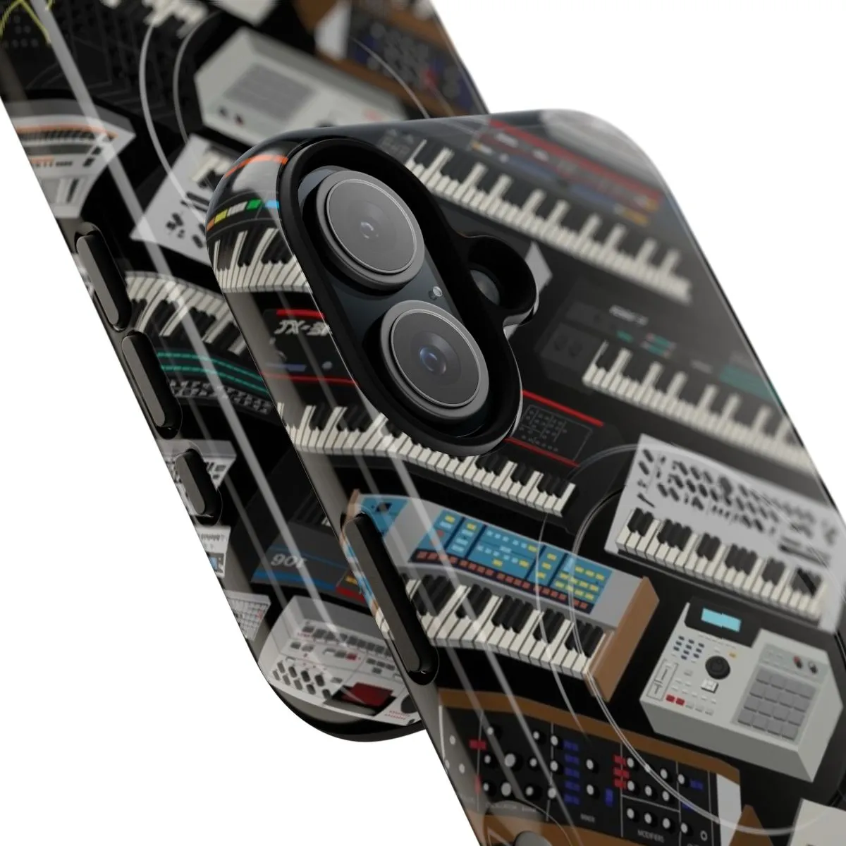 Analog Synth Inspired Tough Phone Cases for Music Lovers