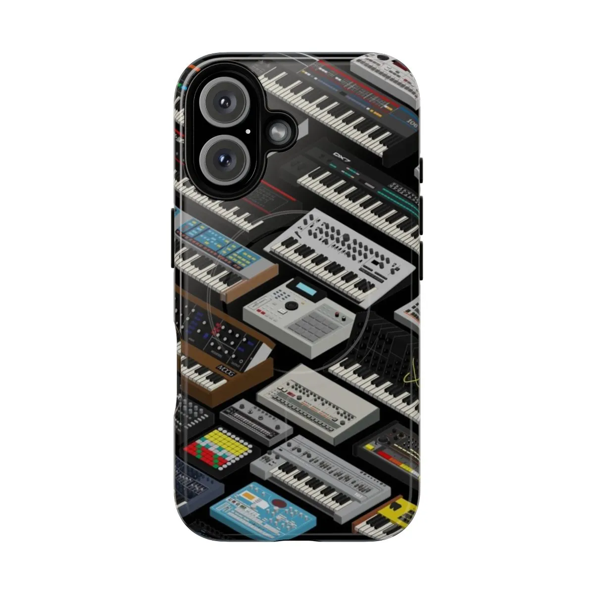 Analog Synth Inspired Tough Phone Cases for Music Lovers