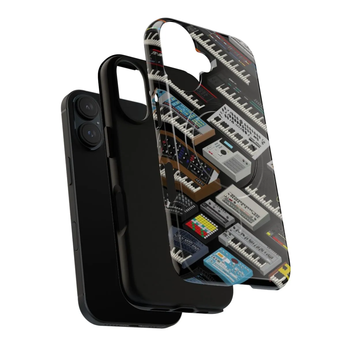 Analog Synth Inspired Tough Phone Cases for Music Lovers