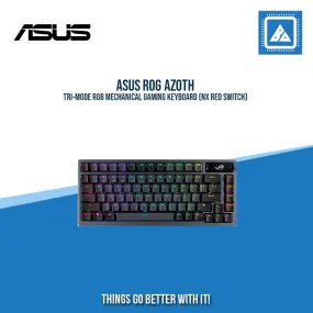 ASUS ROG AZOTH TRI-MODE RGB MECHANICAL GAMING KEYBOARD (NX RED SWITCH)