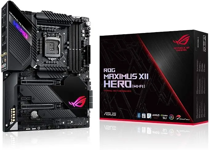 ASUS ROG MAXIMUS XII HERO WIFI Z490 Gaming Motherboard