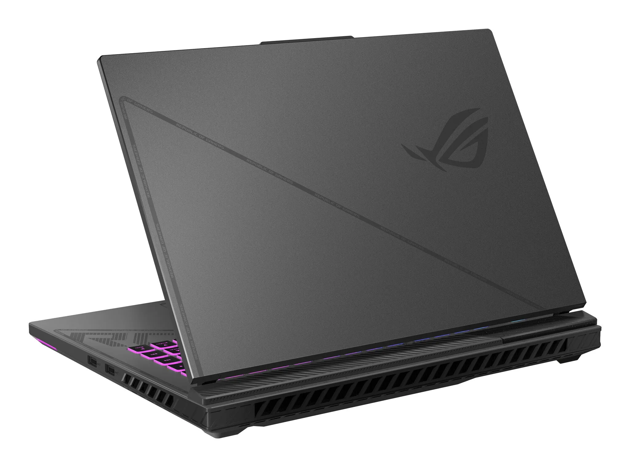 ASUS ROG Strix G16 G614JV-N3106W Intel® Core™ i5 i5-13450HX Laptop 40.6 cm (16") WUXGA 16 GB DDR5-SDRAM 512 GB SSD NVIDIA GeForce RTX 4060 Wi-Fi 6E (802.11ax) Windows 11 Home Black, Grey