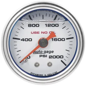 Autogage by AutoMeter Analog Gauges 2183