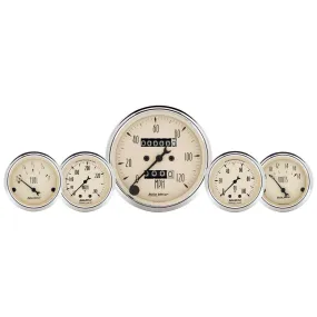 AutoMeter Traditional Street Rod Gauge Kits 1811