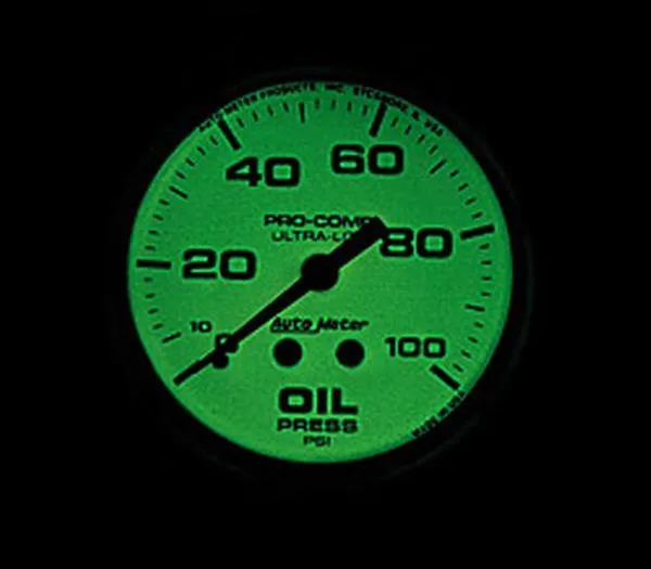 AutoMeter Ultra-Nite Analog Gauges 4511