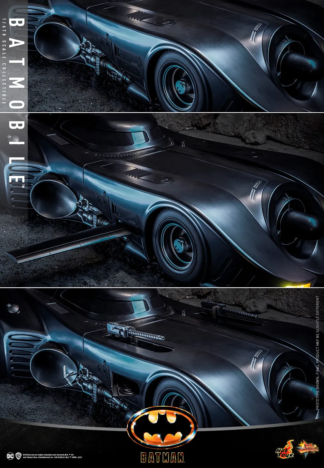 Batmobile Sixth Scale Figure Accessory