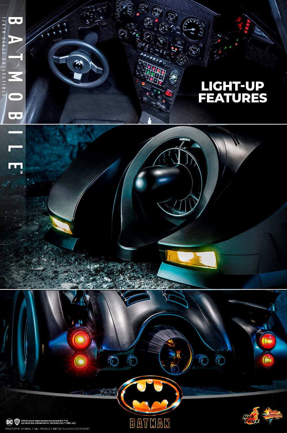 Batmobile Sixth Scale Figure Accessory