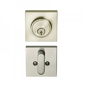 BHP - TIB10615SN Tiburon Deadbolt in Satin Nickel BHP Low Profile Single Cylinder Deadbolt