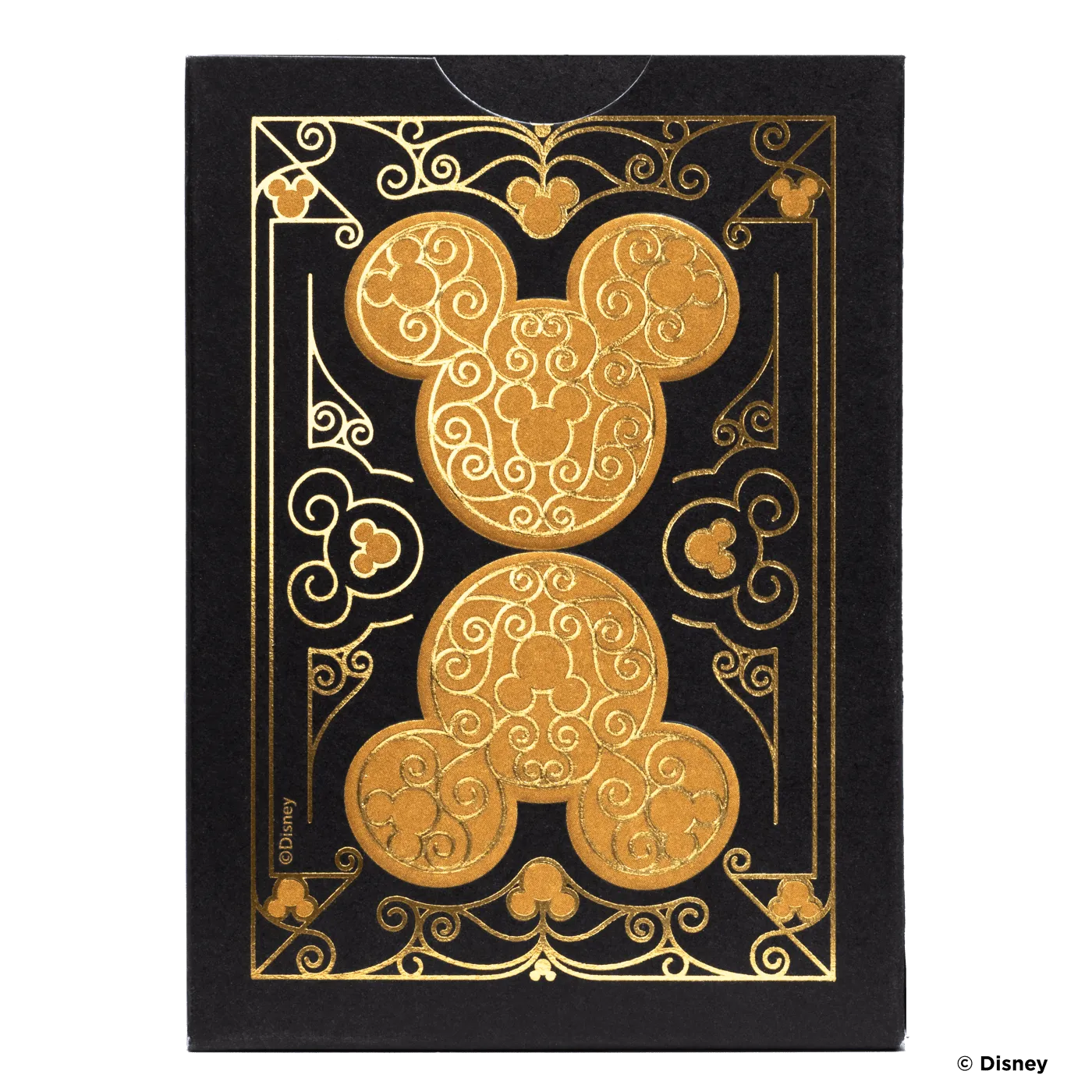 Bicycle Disney Mickey Mouse Black and Gold Playing Cards