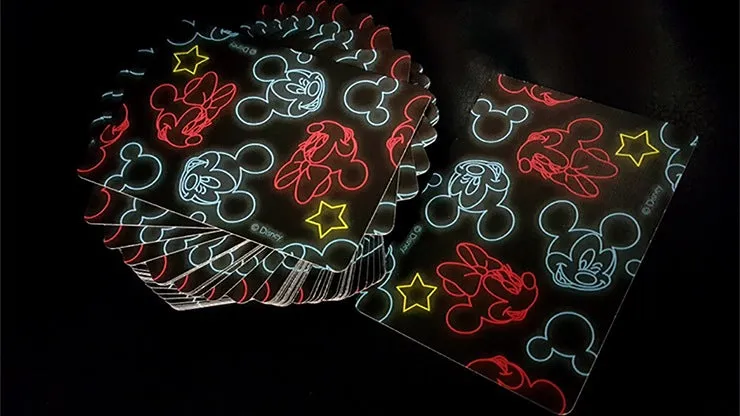 Bicycle Mickey Mouse Neon