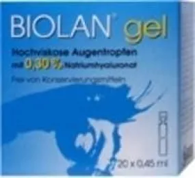 BIOLAN gel eye drops 20X0.45 ml