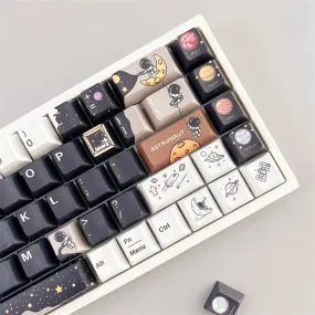 Black and white keycaps set |