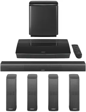 Bose Black Lifestyle 650 Home Entertainment System - 761683-1110