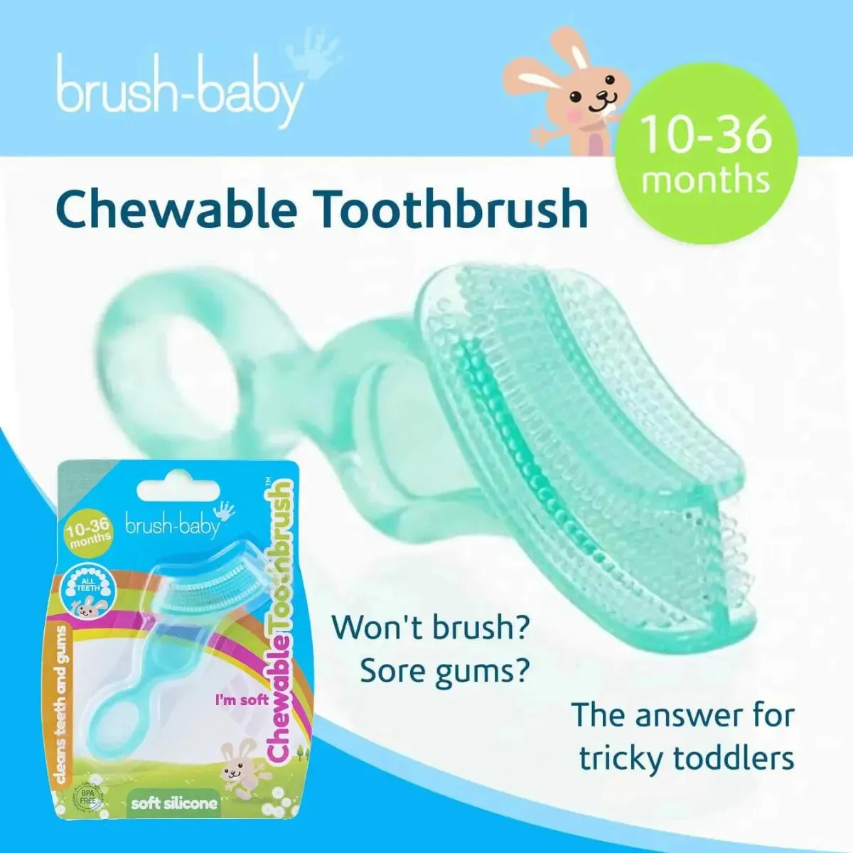 Chewable Toothbrush For Babies - Baby Teether