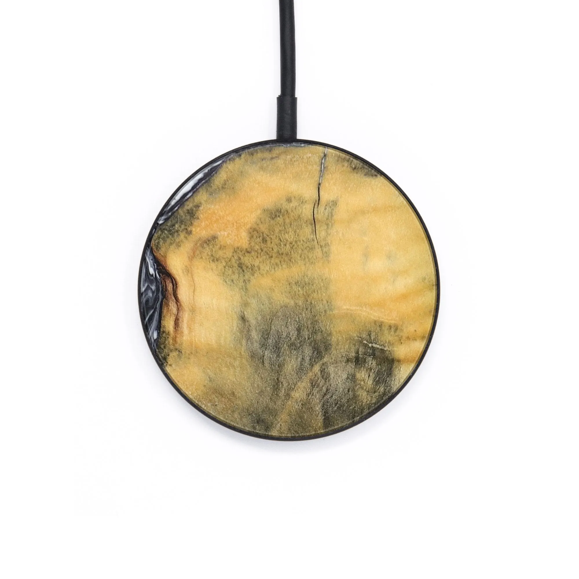 Circle  Wireless Charger - Nataly (Wood Burl, 703675)