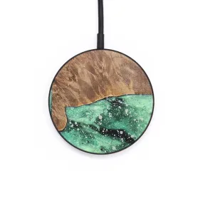 Circle Wood Resin Wireless Charger - Chris (Cosmos, 703308)