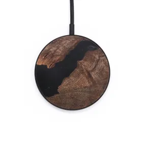 Circle Wood Wireless Charger - Ana (Pure Black, 727290)