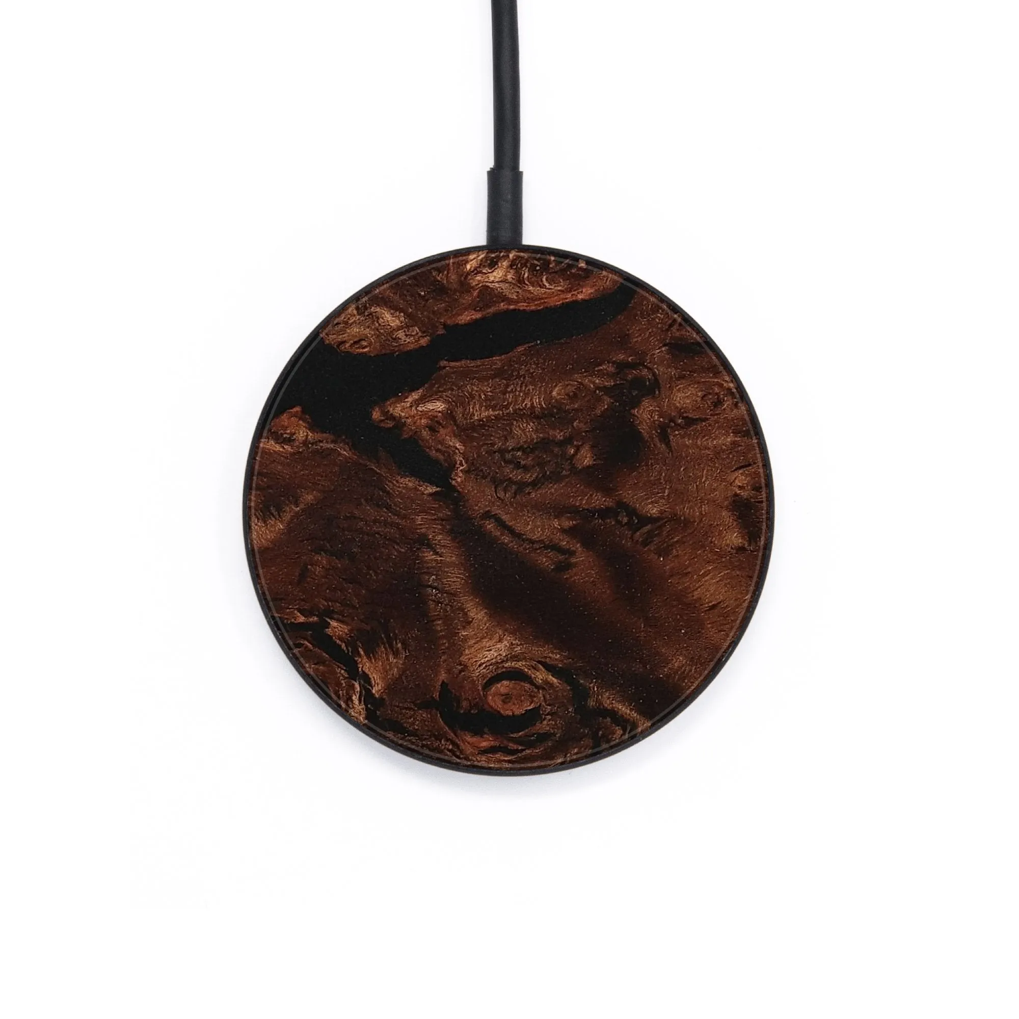 Circle Wood Wireless Charger - Rosella (Wood Burl, 736337)