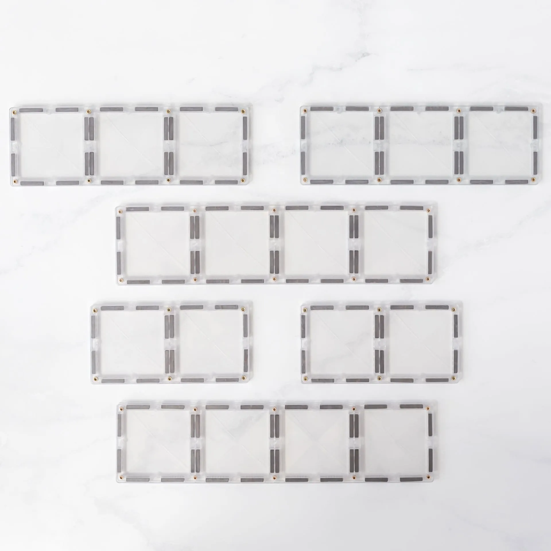 Connetix clear rectangle pack 12 piece