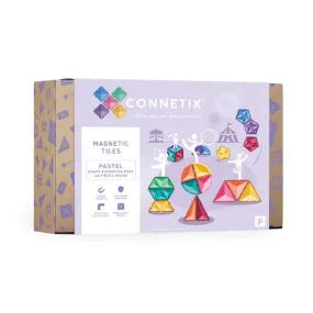 Connetix pastel shape expansion pack 48 piece