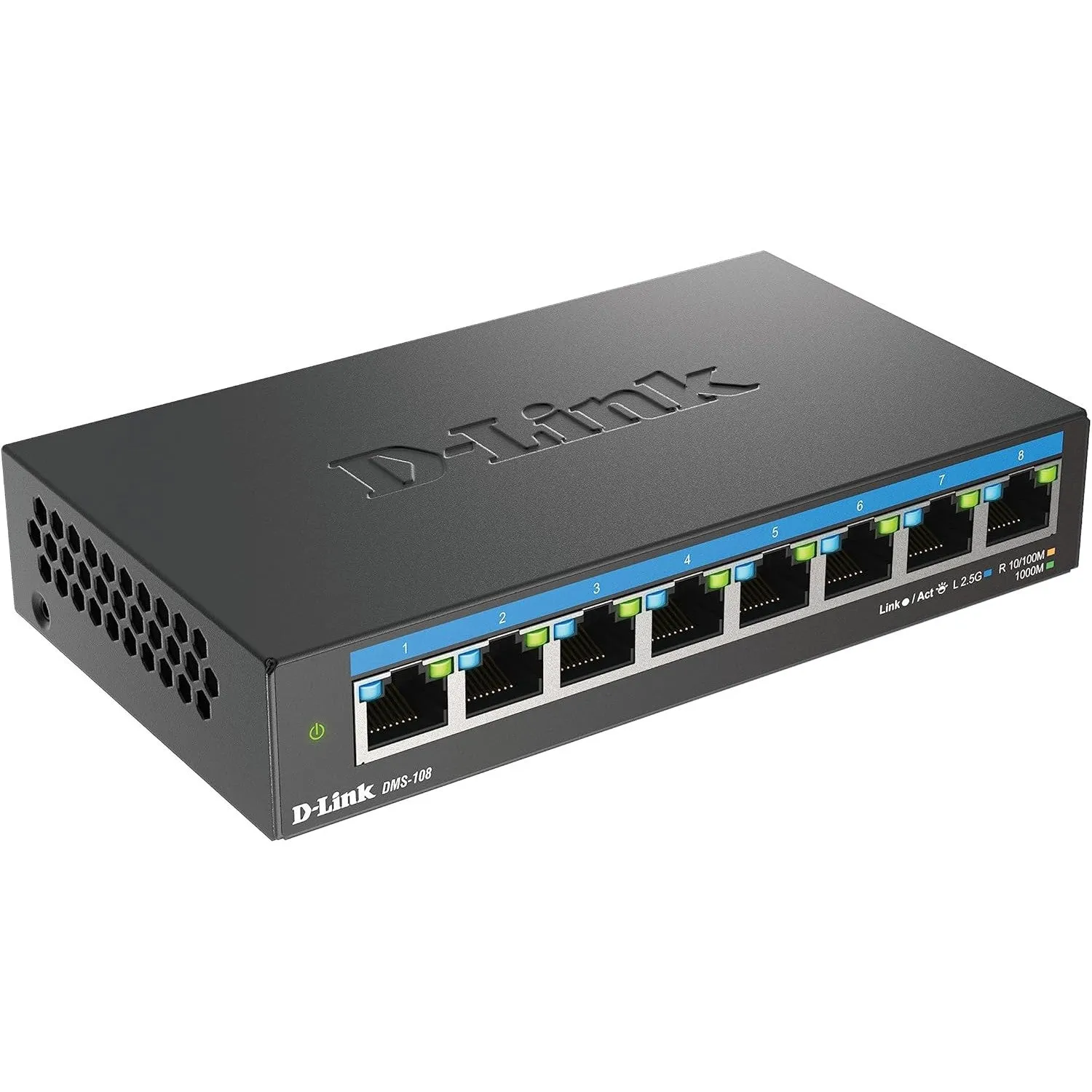 D-Link 8-Port 2.5G Multi-Gigabit Desktop Switch