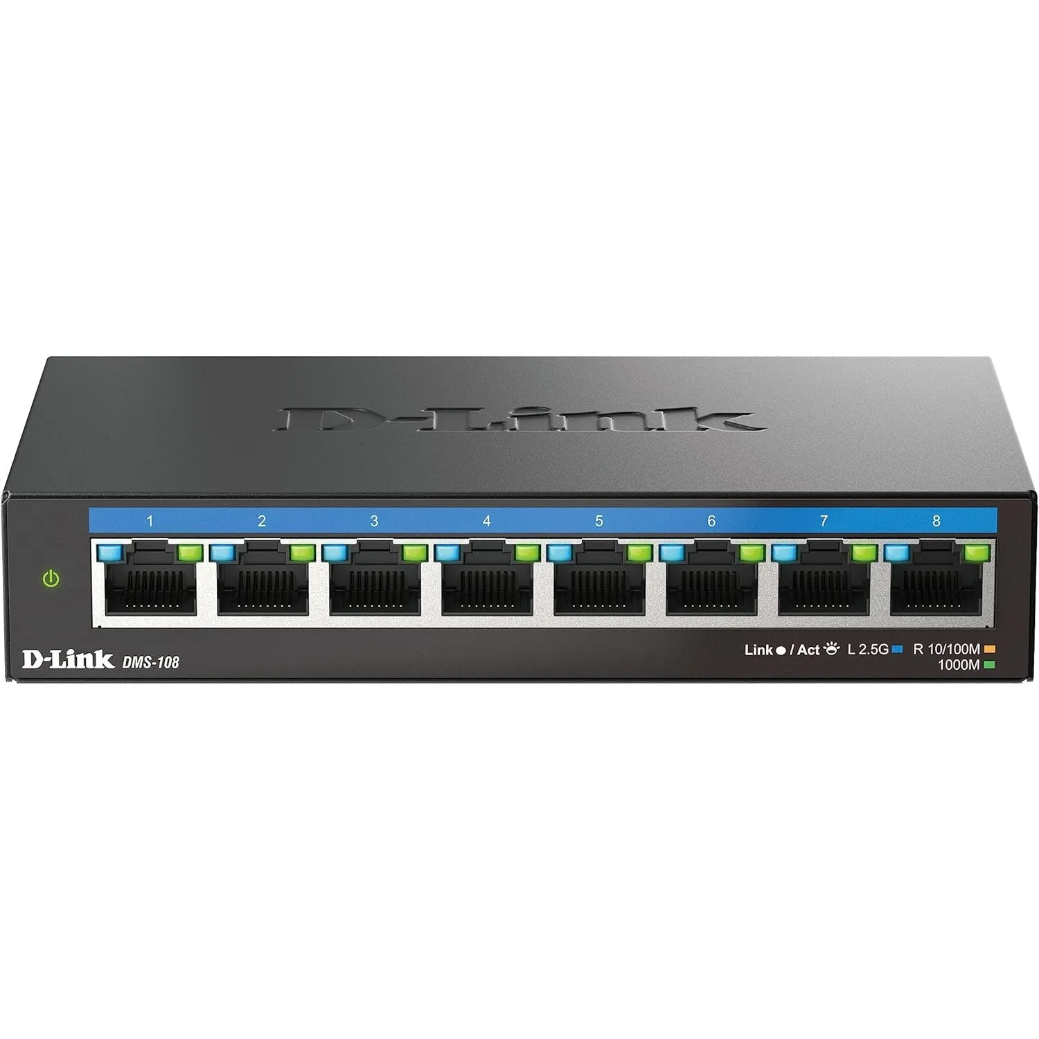 D-Link 8-Port 2.5G Multi-Gigabit Desktop Switch