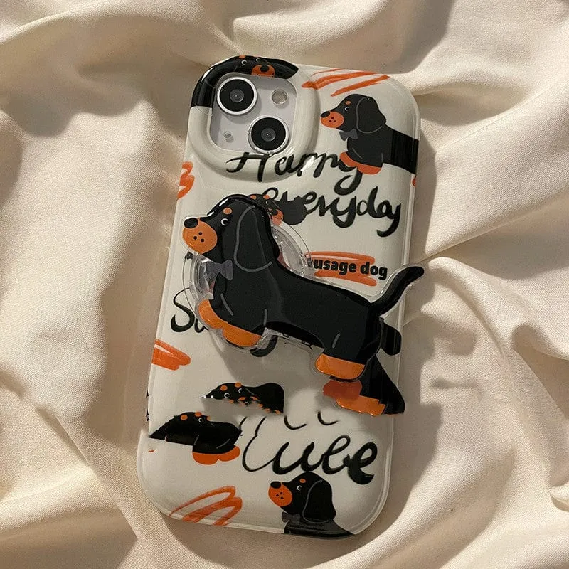 Dachshund iPhone Case and Airpods Case