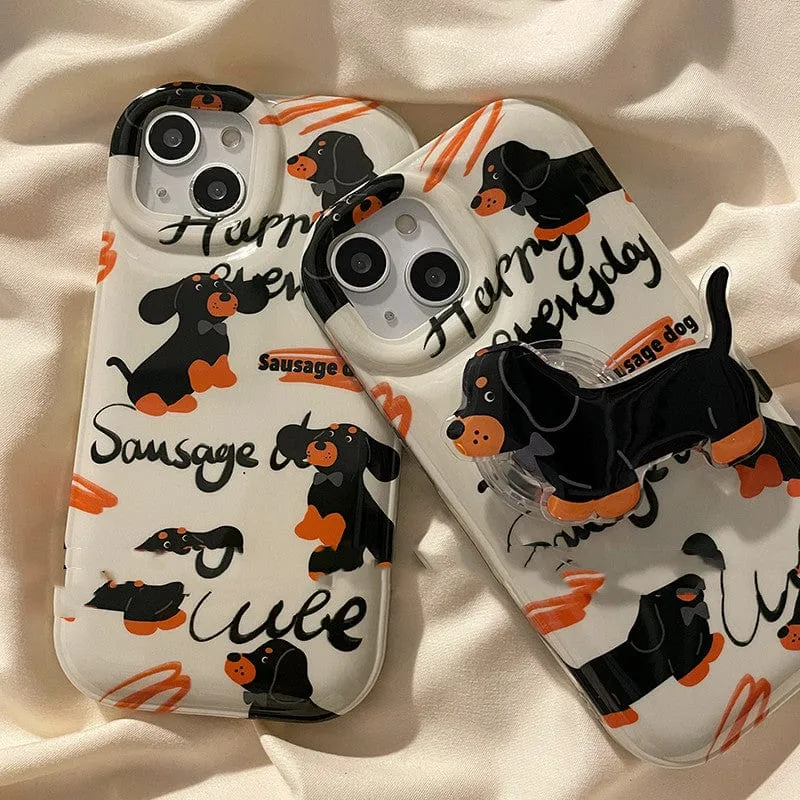 Dachshund iPhone Case and Airpods Case