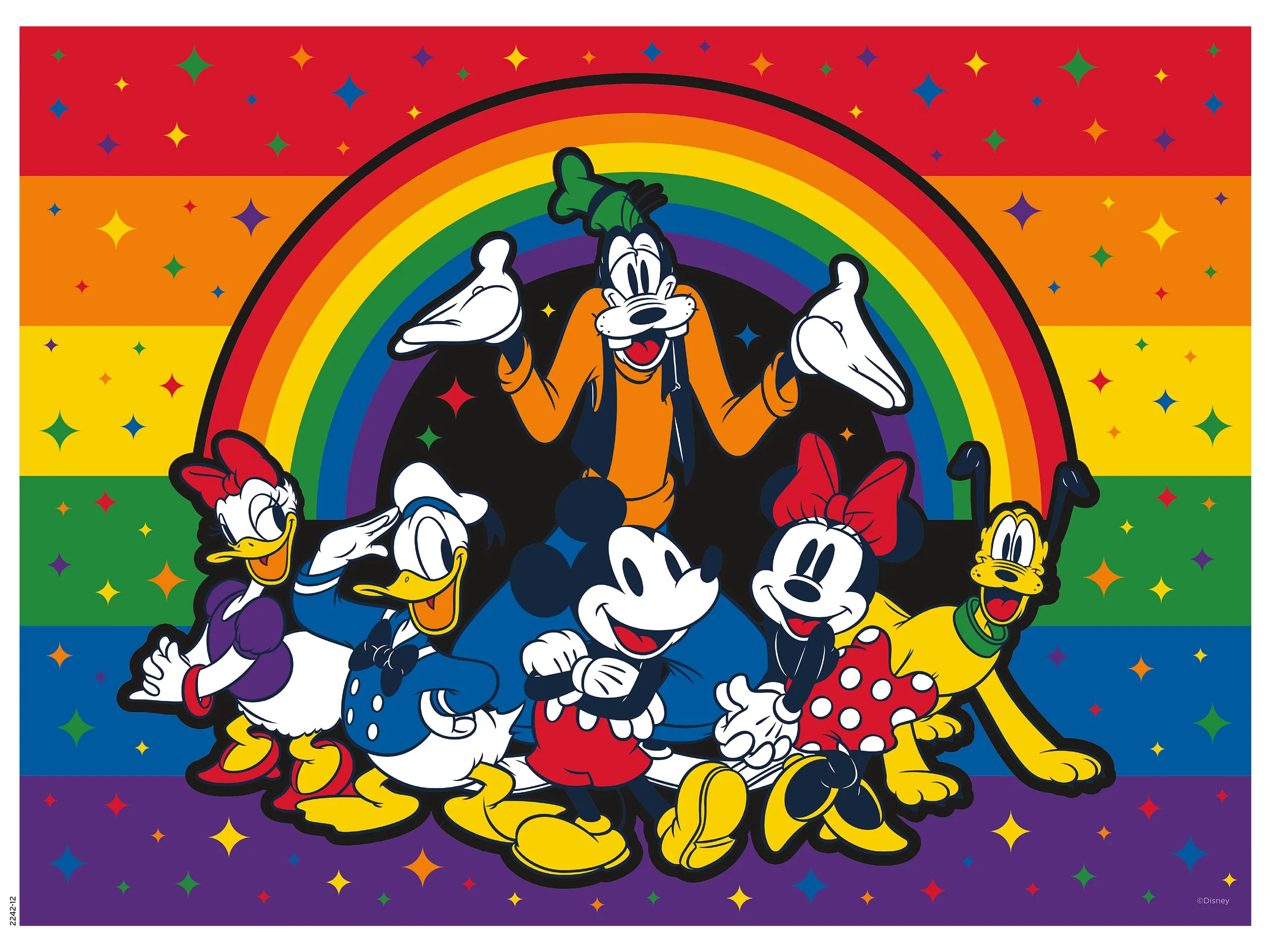 Disney Friends - Rainbow Friends- 200 Piece Puzzle