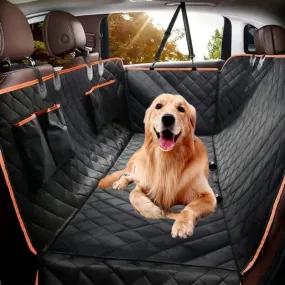 Dog Car Seat Cover for Back Seat Waterproof Pet