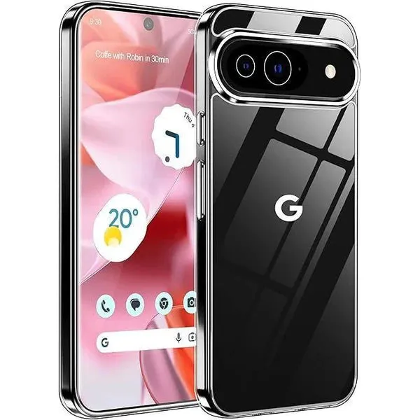 Entronix Google Pixel 9/9 Pro [Magnetic-Compatible] Case - Crystal Clear  - Sturdy