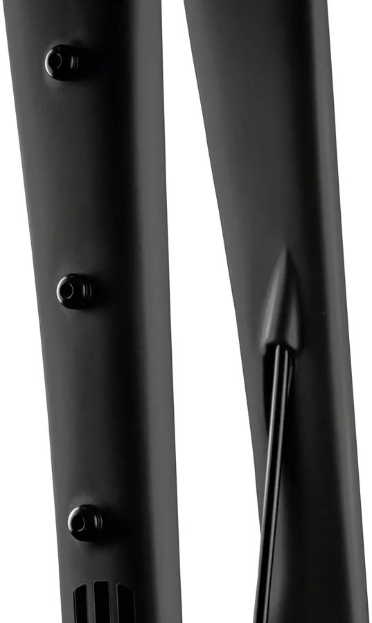 ENVE Composites Adventure Fork - 1.5  Tapered, Flat-Mount Disc, Carbon, 12 x 100mm Axle,  49/55 Rake, Black