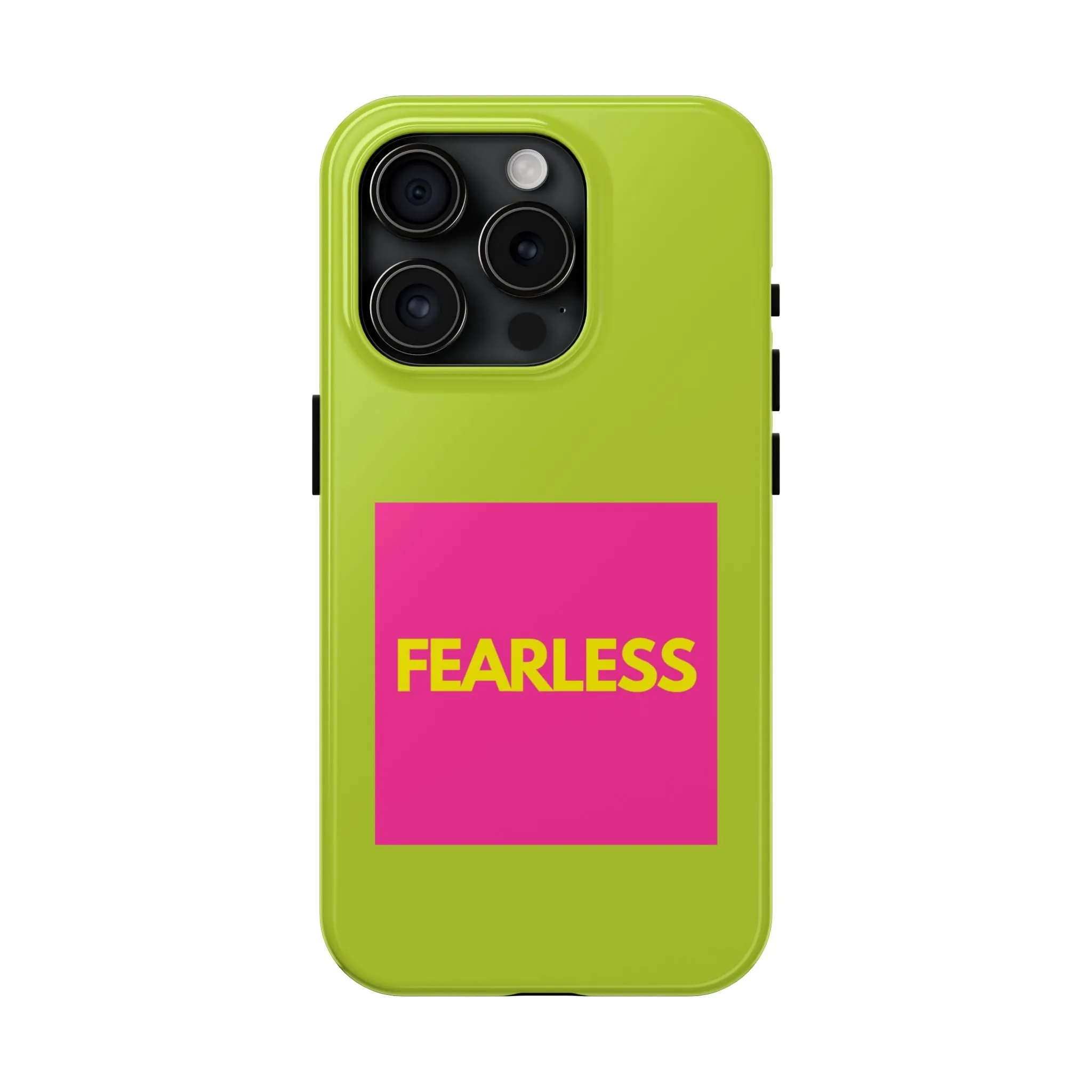 Fearless Tough Neon iPhone Cases